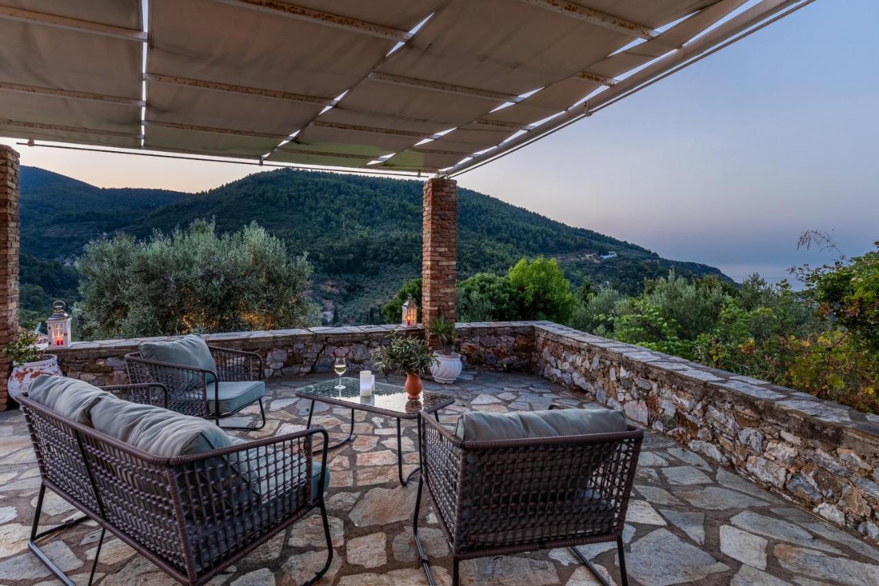 Villa Fotini Kalivi in Raches Panormos  Esterno foto