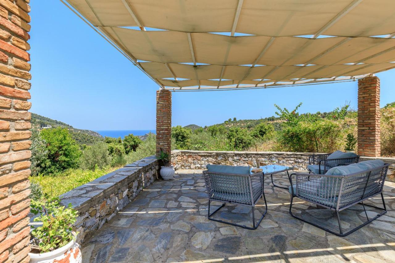 Villa Fotini Kalivi in Raches Panormos  Esterno foto