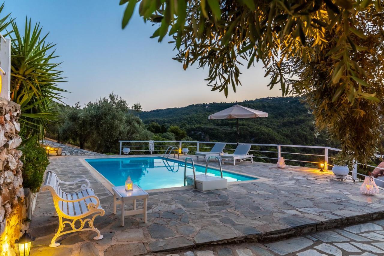 Villa Fotini Kalivi in Raches Panormos  Esterno foto
