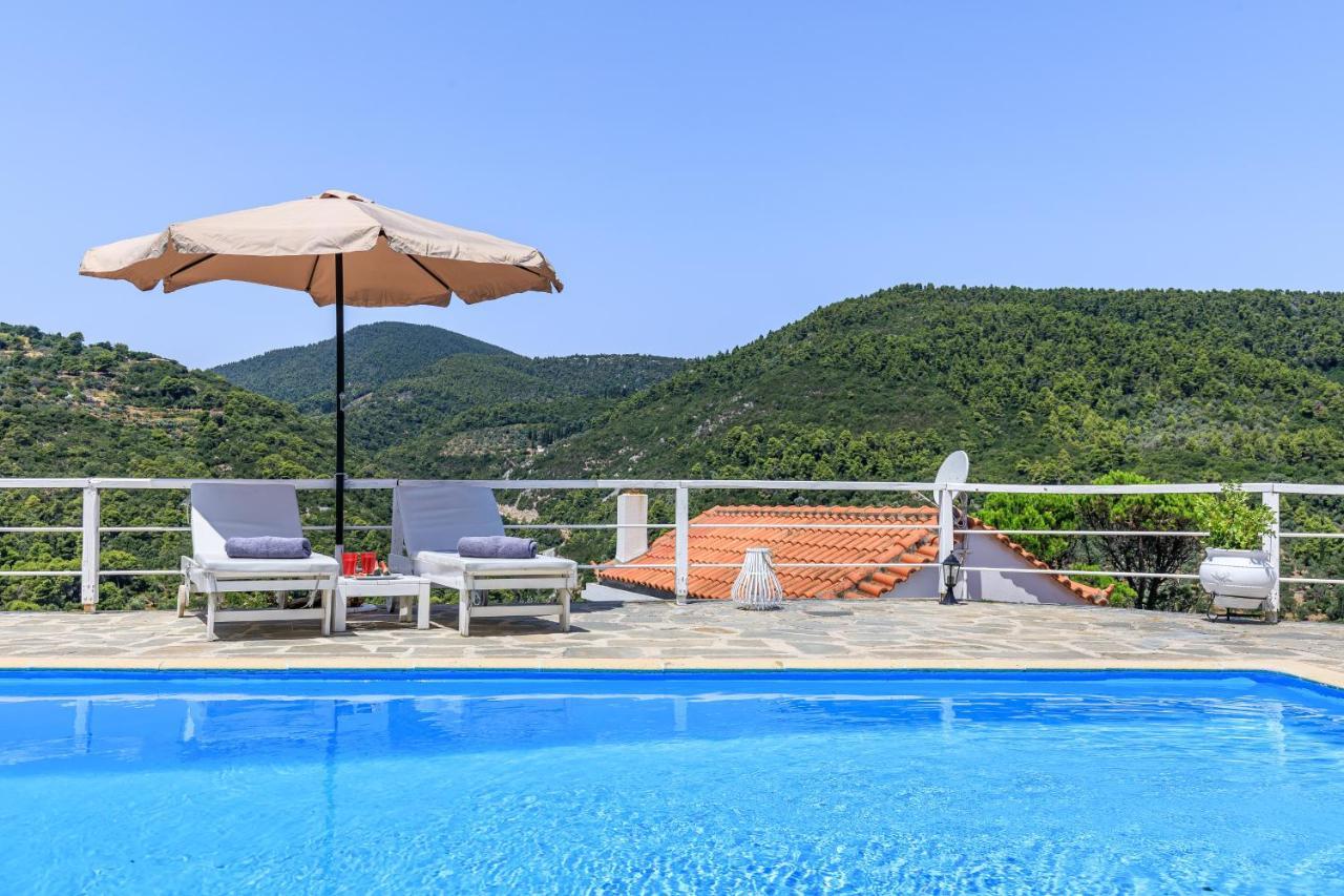 Villa Fotini Kalivi in Raches Panormos  Esterno foto
