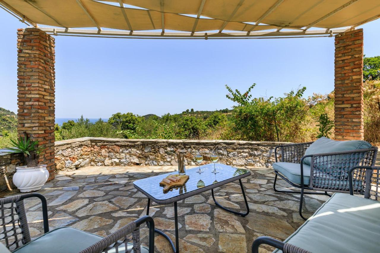 Villa Fotini Kalivi in Raches Panormos  Esterno foto
