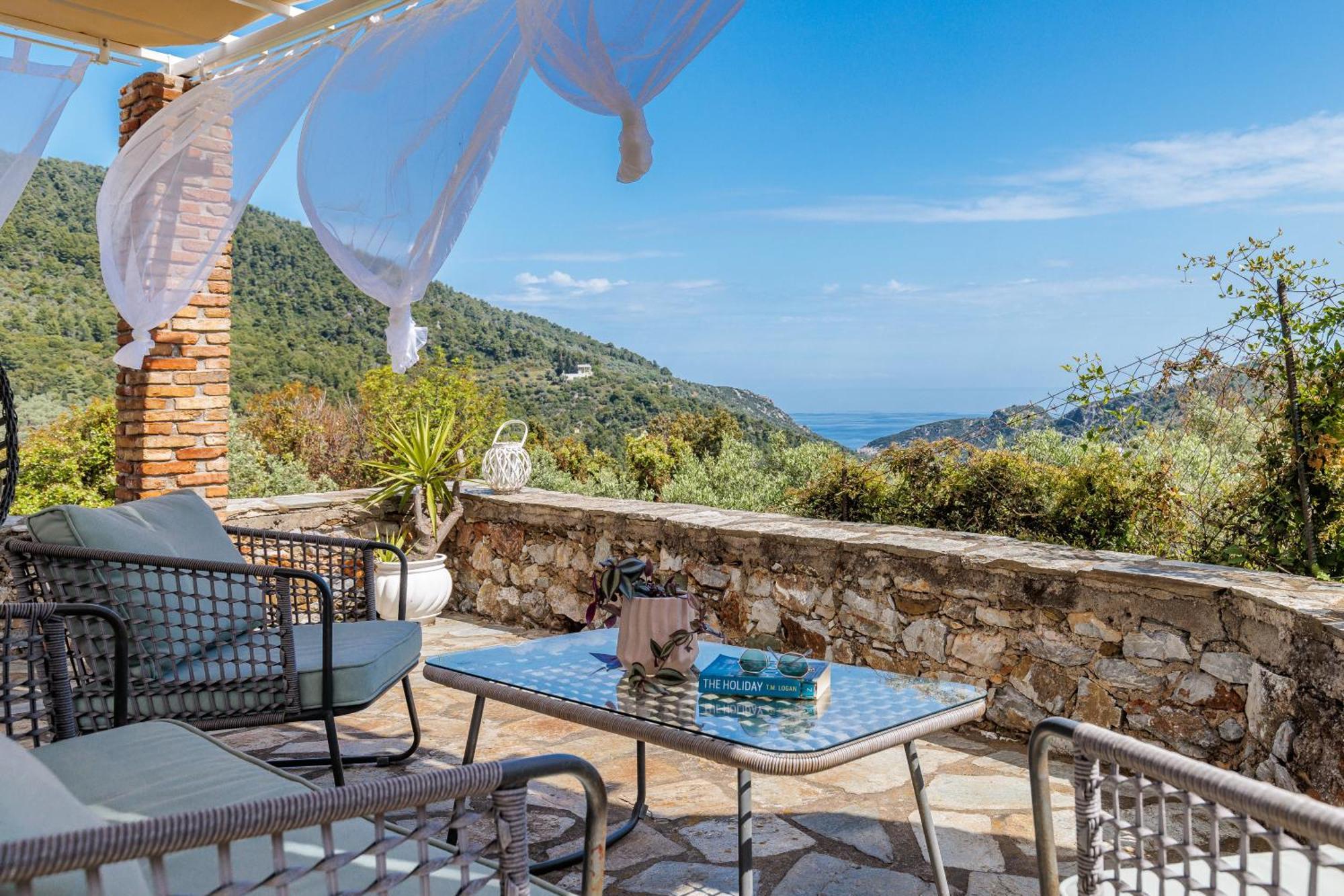 Villa Fotini Kalivi in Raches Panormos  Esterno foto